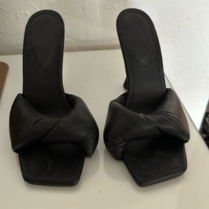 ASOS Design Black Pillow Mule